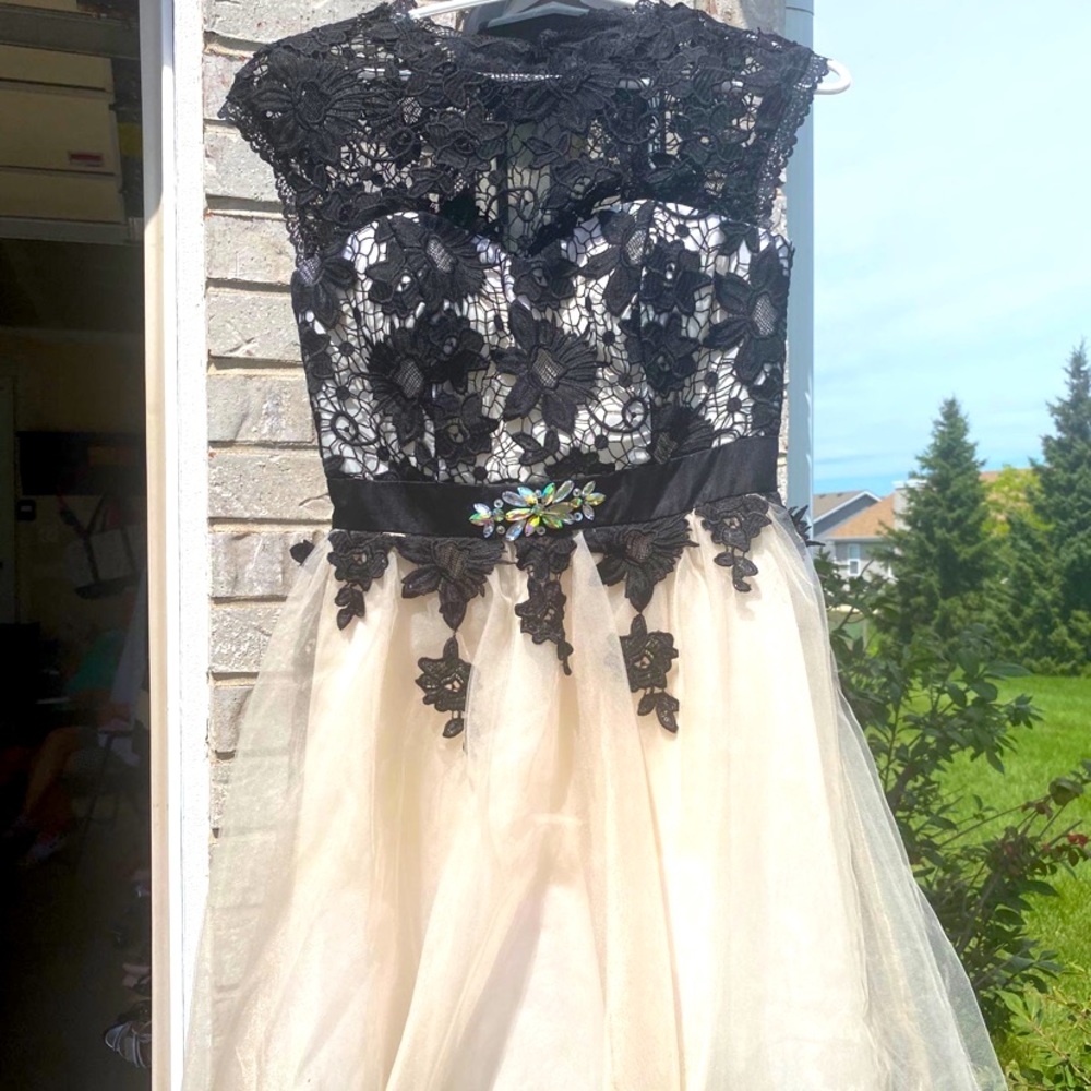 Masquerade homecoming dress